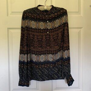 Vanessa Bruno Abstract Paisley Printed Shirt